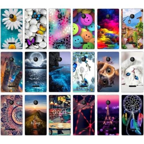 Case For Microsoft Lumia 435 N435 Cover 532 N532 Case 4.0" Soft Silicone Back Cover For Fundas Nokia Lumia 435 Shell Phone Cases