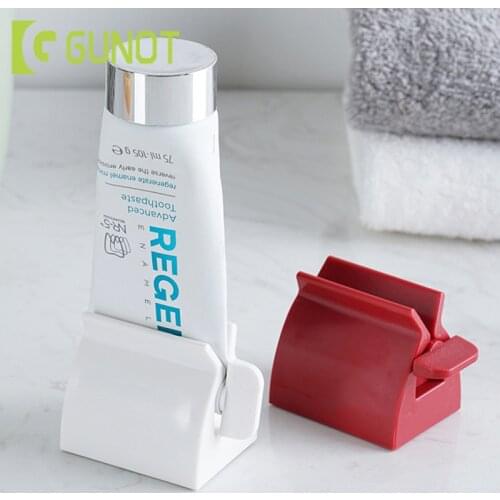 Toothpaste Tube Squeezer Rolling Squeezer Toothpaste Easy Portable Dispenser Tooth Paste Holder