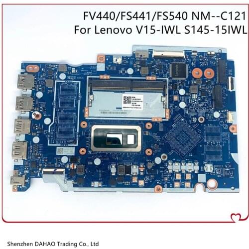 For Lenovo Ideapad S145-15IWL V15-IWL Laptop motherboard FV440 FS441 FS540 NM-C121 5020S41743 5B20S41746 With 4205U/5405U Tested