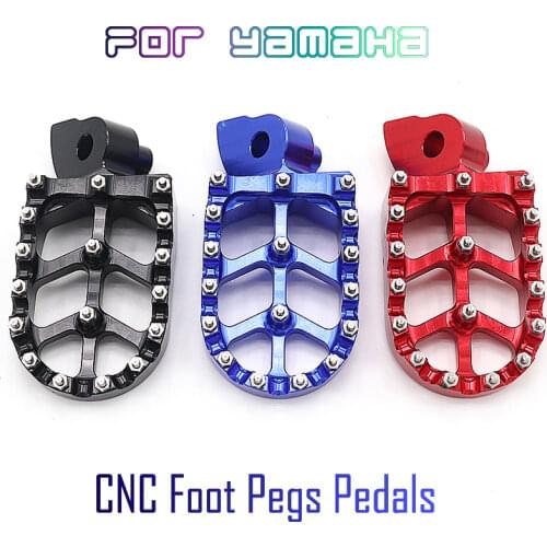 Motorcycle FootRest Footpegs CNC Foot Pegs Pedals For YAMAHA 65 85 125 250 426 450F FX WR YZ Dirt Pit Bike Motocross