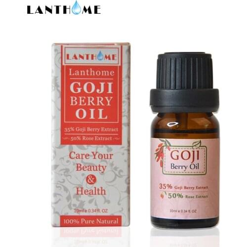 Hyaluronic Acid Goji Berry Essential Oil Anti Wrinkle Anti Aging Rose Flavor Chinese Wolf Berry Goji Lifting Face Serum