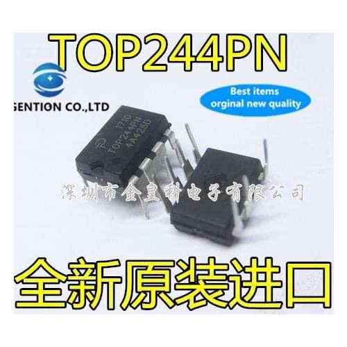 10PCS Gold emperor division 】 【 TOP244P TOP244PN POWER switch POWER management chip [7 feet] in stock 100% new and original