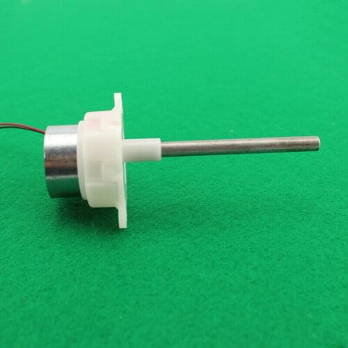 1pcs 300 DC 1-6V White Round Micro Reduction Gear Gearbox Solar Motor Mute Stable Long-Axis 65mm Hobby for DIY Small Solar Model