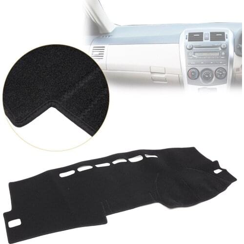 Car Dashboard Cover Protection Fitting Accessories For Toyota Corolla 2007 2008 2009 2010 2011 2012 RHD Only