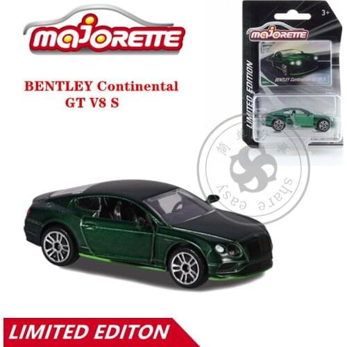Majorette 1/64 Limited Edition Cars BENTLEY Continental GT V8 S Hot Pop Kids Toys Motor Vehicle Diecast Metal Model