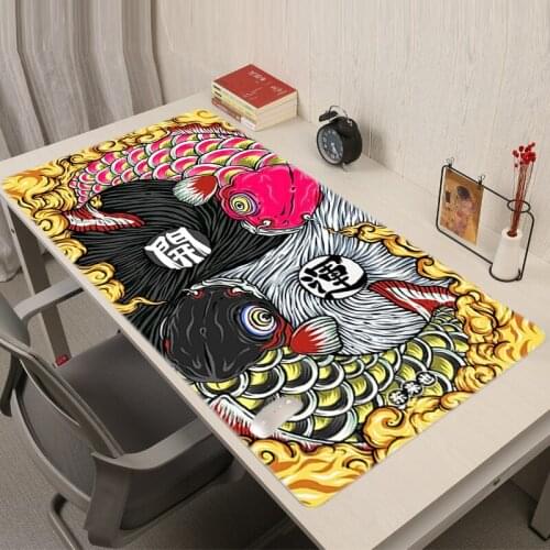 Chinese Dragon Desk Pad Xxl Mouse Pc Gamer Computer Anime Mouse Mat Table Pad Kawaii Accessories Large Mouse Pad Varmilo DeskMat