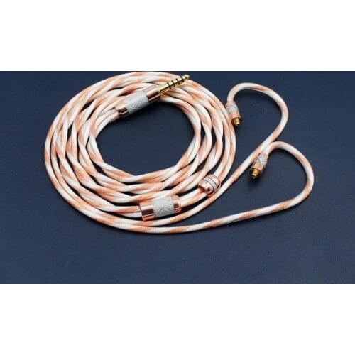 Penon Audio Custom PAC480 OCC & Silver-plated Mixed Braided 2Pin 0.78mm/MMCX HiFi Audiophile IEMs Cable