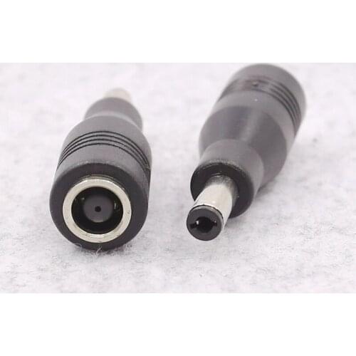 Pingle D755 DC Jack Connector 7.4x5.0mm Female to 5.5x2.5mm for DELL Laptop Power Adapter Extender Converter