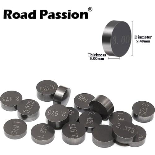 Road Passion 46pcs Motorcycle 9.48mm 9.48 mm Diameter Valve Shims For Suzuki C109R C109RT DL1000 DR-Z400 DRZ400 E S M