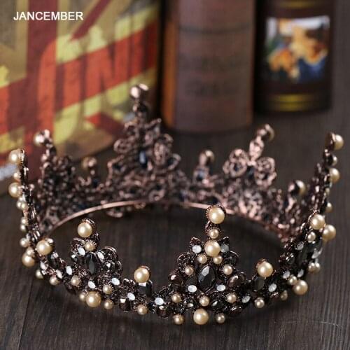 C002 Luxurious Bridal Crown Rhinestone Crown Wedding Party Dual-Use Wedding Accessories For Women Coroa De Noiva