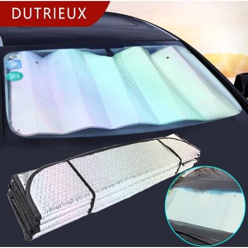 DUTRIEUX Car Sunshades UV Protection Curtain Car Sun Shade Film Windshield Visor Front Windshield Sunshade Cover UV Protection