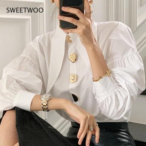 SWEETWOO Business Shirts For Women