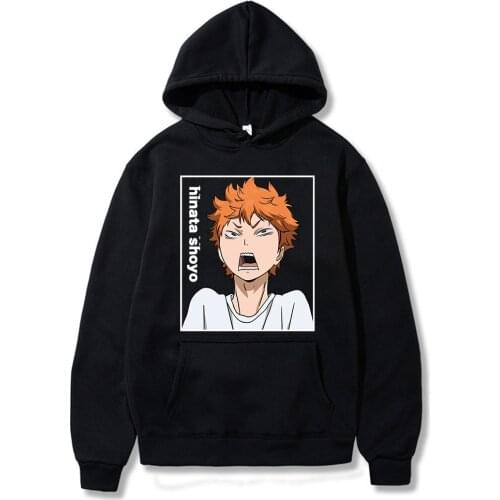 2020 Haikyuu Hoodies Unisex Anime Bokuto Manga Shoyo Volleyball Hinata Shoyo Hoodie Male Streetwear Fashion Hoodies