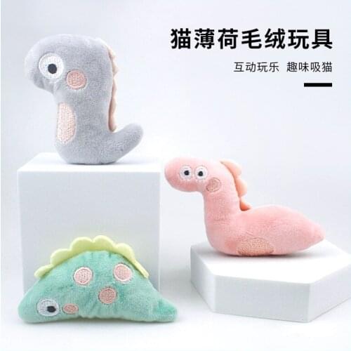 Pet supplies cat toy cat plush funny cat toy doll cat mint from hi resistant to bite