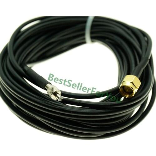 Extension Cable SMA Male to TS9 Female Coaxial Connector RG174 Antenna Wifi