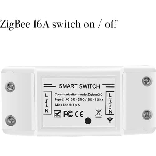Tuya ZigBee 3.0 Home Smart Switch On-off Device Voice Remote Control And Alexa With Google Home To Use Smart Home 16A