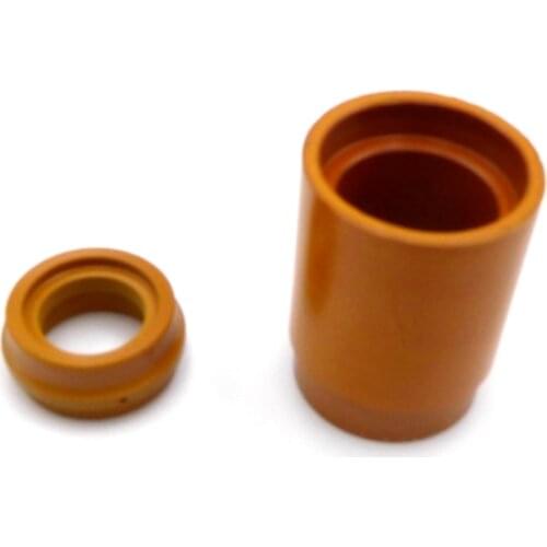 Air Diffusers / Swirl Ring PE0101 1PCS and Front Insulator CV0011 1PCS Trafimet For A141 P141 Plasma Cutter Torch