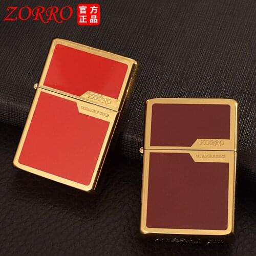 Zorro New 6007 Creative Personality Grinding Wheel Kerosene Lighter Mens Cigarette Accessories Tool