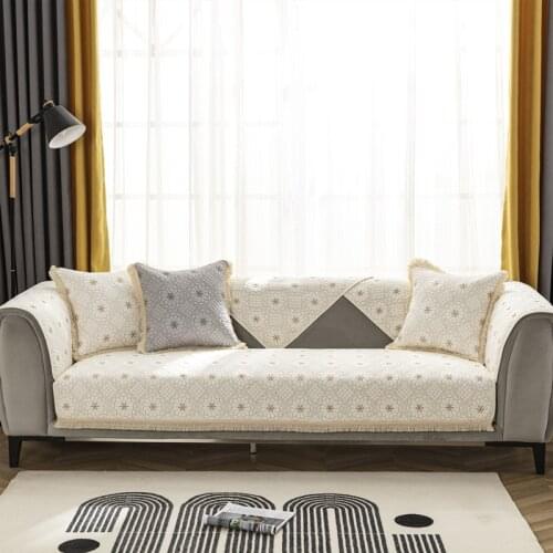 1piece Four-Seasons Universal Sofa Covers Cotton Flower Slipcovers Sofa Protector Cover for Living Room Cushion Mat Couch Covers