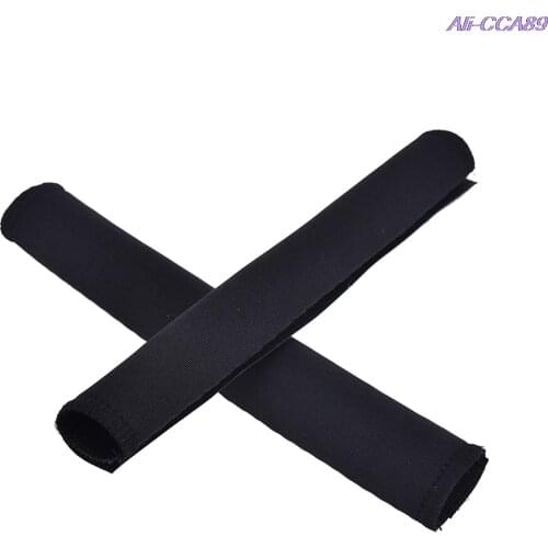 2Pcs Bike Bicycle Cycling Chain Stay Frame Protector Tube Wrap Cover Guard Bicycle Parts Black