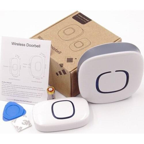 Big bell Wireless Doorbell 433Mhz Home Welcome Smart Doorbell 100M Long Wireless Distance 32 Songs Home Welcome Door Chimes