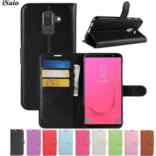 For Samsung Galaxy J8 2018 Wallet Case Eurasia Edition Flip Leather Cover For Samsung J8 J 8 2018 J810 SM-J810F DS J810f Phone