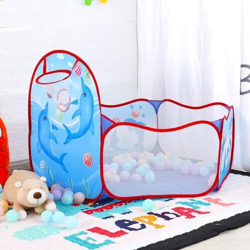 Child Playpen Hexagonal Game Ball Pool Infant Early Education Fence Swimming Pool Tent Game House Oceans Shooting Ball Pool