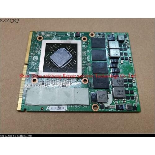 For MSI GT60 GX60 laptop Graphics Video card board MS-1W081 109-C42957-00B HD 7970M 216-0836036 DDR5 2G