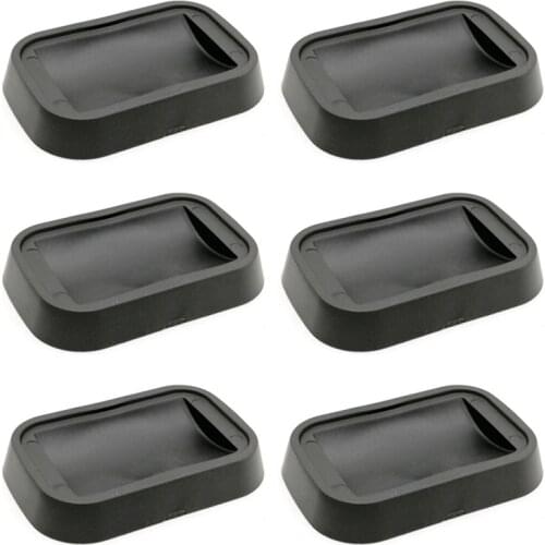 New Bed Stopper & Furniture Stopper Caster Cups Fits to All Wheels of Furniture,Sofas,Beds,Chairs Prevents Scratches 6Pcs