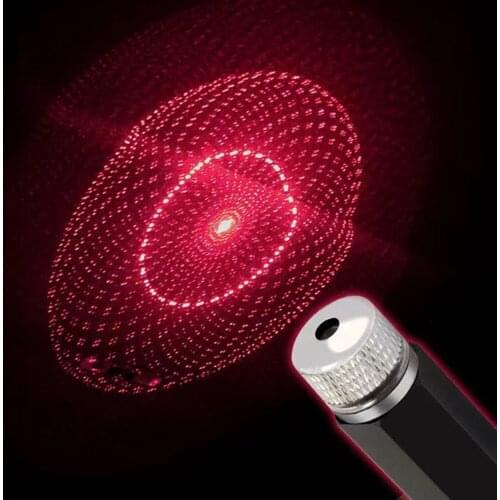 New Mini LED Car Roof Star Night Light Projector Atmosphere Galaxy Lamp USB Decorative Lamp Adjustable Car Interior Decor Light