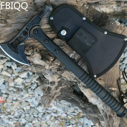 2017 Solid AXE Stone Wash Fine cast Hatchet and Axe Multifunction Nylon + Fiberglass Handle Free Shipping