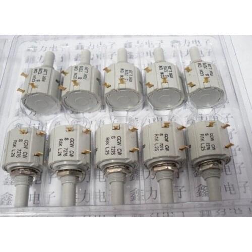 Original BI 7276 R10K 10K R20K 20K R50K 50K shaft 20mm multi-turn potentiometer plastic handle switch