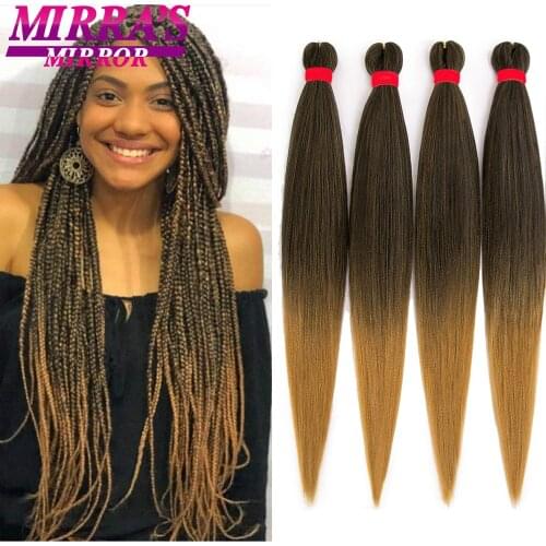 Braiding Hair Extensions Synthetic Braids Hair for African Women 16/20/26/30 Inch Ombre Jumbo Braid Hot Water Setting Hair