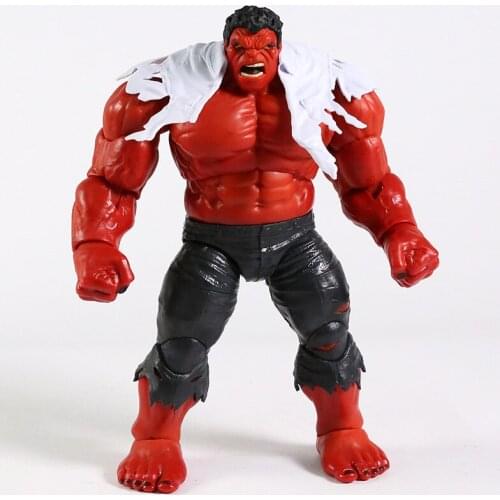 Marvel The Gray / Red Hulk Action Figure Toy Doll Brinquedos Figurals Collection Model Gift
