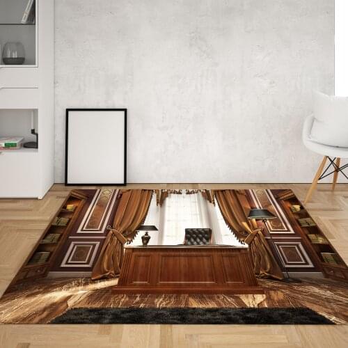 Rugs Modern Life Scene Kitchen Area Mat Living Room Bedroom Bathroom Bar Wine Cabinet Decoration Printed Large Carpet