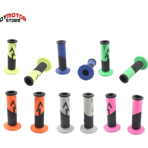 Universal Soft Rubber 22mm 7/8" Hand Grips For CRF KLX YZF SX EXC BMW MX Pit Dirt Bike Motorcycle poignee moto HOT