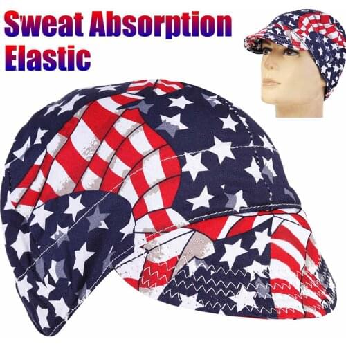 Cotton Welding Cap Hat Welders Retardant Cotton Helmet Adjustable Application to Welding Safety Protective Welding Helmet