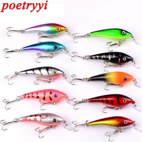 1pcNew small Laser Minnow Fishing Lures 5.7cm/4.4g Fishing Hard Bait Crankbaits Isca Artificiais Pesca Sea Wobbler Swimming Bait