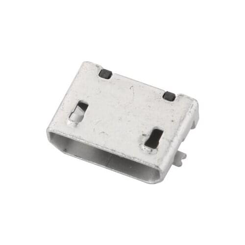 10PCS Micro USB 5P,5-Pin SMD SMT Micro USB Jack,5Pins Micro USB Connector Tail Charging Socket Flat Mouth