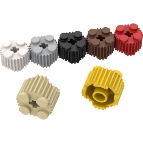 10PCS Building Blocks 92947 2x2 Cylinder High-Tech Bricks Assembles Particles DIY Assembly Parts Education Toy For Children Gift