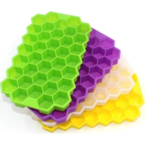 37 Grid Silicone Ice Cream Mold Mini Ice Maker Environmentally Friendly Silicone Tray Mold Ice Cube Maker Kitchen Accessories