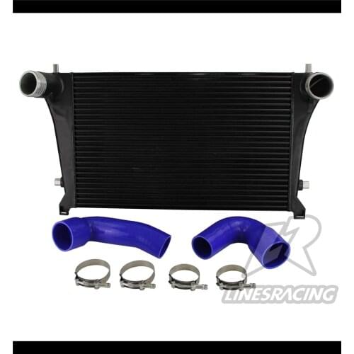 70MM Competition Intercooler Fit For MK7 GTI Golf R VAG 1.8T 2.0T 8V A3 S3 Inlets