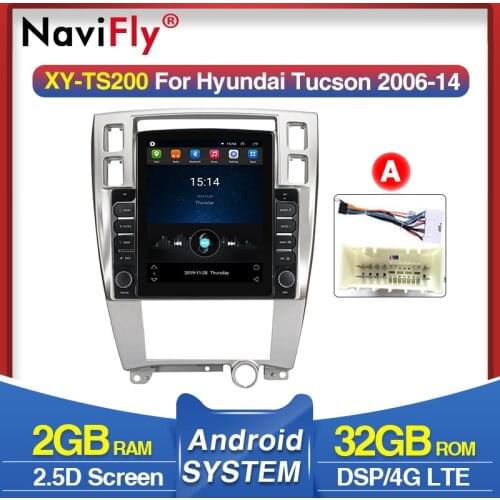 4G LTE 9.7” Android Car Radio Audio Multimedia Video Player For Hyundai Tucson 2006 2007 2008 2009 2010 Navigation GPS 2 din