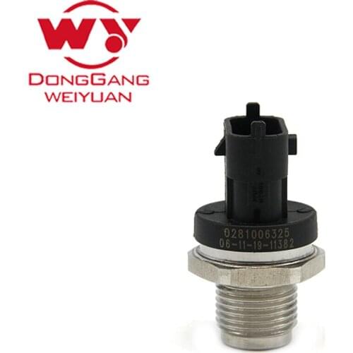 5pcs/lot Auto Parts Diesel Fuel Rail Injection Pressure Sensor For Cumnins ISBe ISF ISLe QSL ISDe DAF Iveco 0281006325
