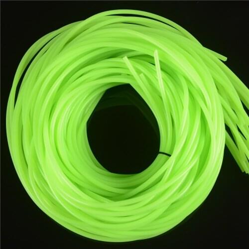 Bluejays 9 Meter fly tying riging tube PVC lumo tubblings Fishing Material Luminous Tube for sea fishing tackle diy 4mm/3mm/2mm