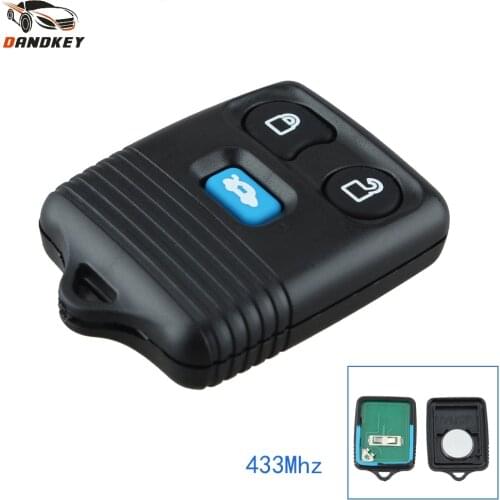 Dandkey 3 Buttons 433Mhz Smart Remote Car Key Fob For Ford Transit MK6 Connect 2000 2001 2002 2003 2004 2005 2006 Keyless Entry