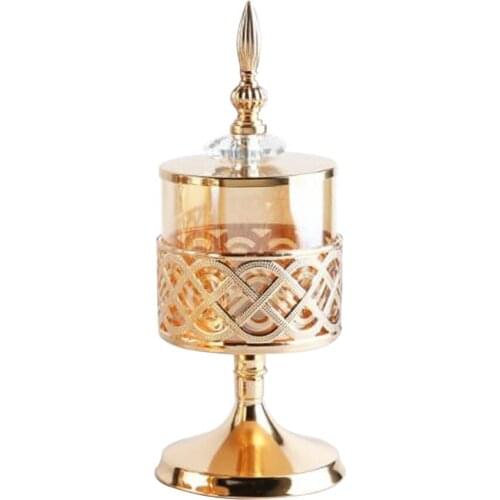 Decoration Glass Candlestick Dining Table Candlelight Candleholders Gifts Romantic Gift Durable Wedding Props European Style