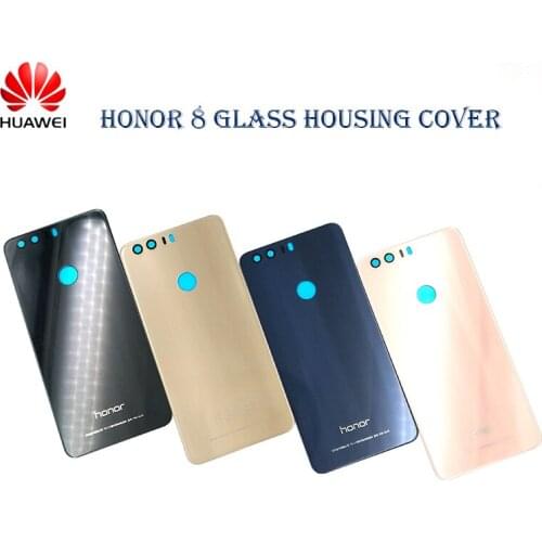 Huawei Honor 8 Back Glass Battery Cover Honor8 Rear Housing Door Case For Honor 8 Back Glass Cover FRD-L09 FRD-L19 Replace 5.2"