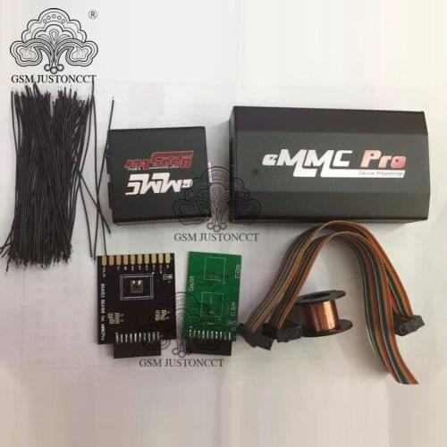 Gsmjustoncct EMMC PRO BOX emmc pro box device programmer mit EMMC Booster Werkzeug Funktionen und Jtag box, Riff Box