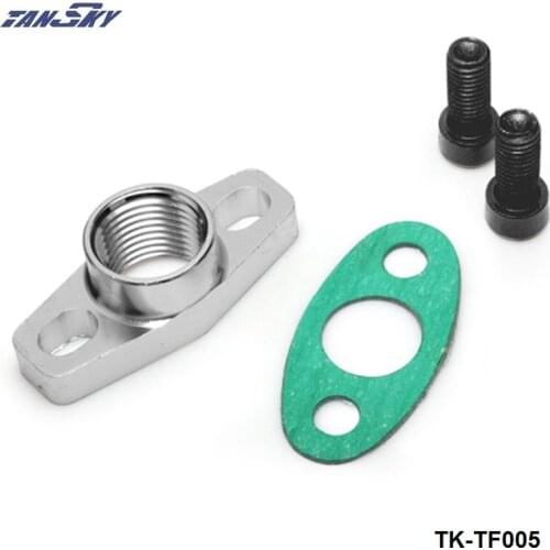 GT25 GT28 T25 T28 GT30 GT35 garrett an10 1/2NPNT turbo Charger Oil Drain Flange Adapter TK-TF005